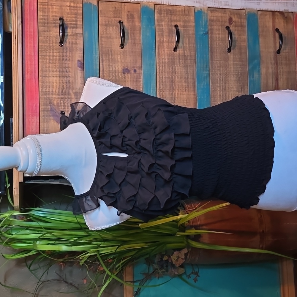 Ruffled blouse